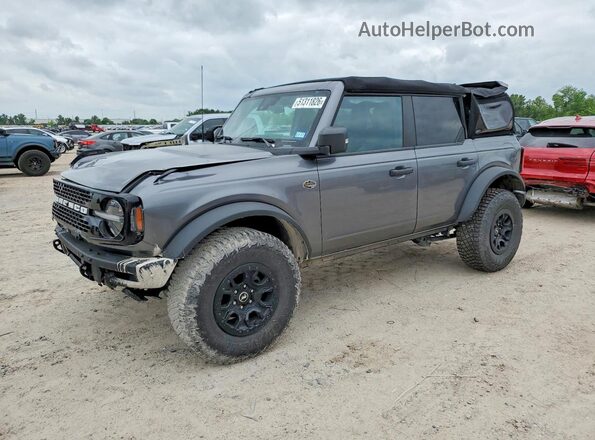 1FMEE2BP4RLA90757 2024 FORD BRONCO Черный Передняя левая четверть