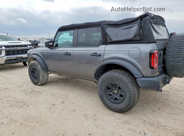 1FMEE2BP4RLA90757 2024 FORD BRONCO Черный Задняя левая четверть