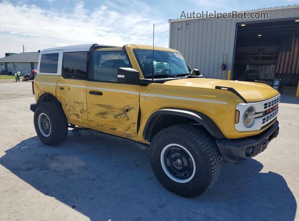 1FMEE4GP2PLA71478 2023 FORD BRONCO Yellow Delantero derecho