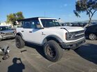 2023 Ford Bronco Base White vin: 1FMEE5BP1PLB64201