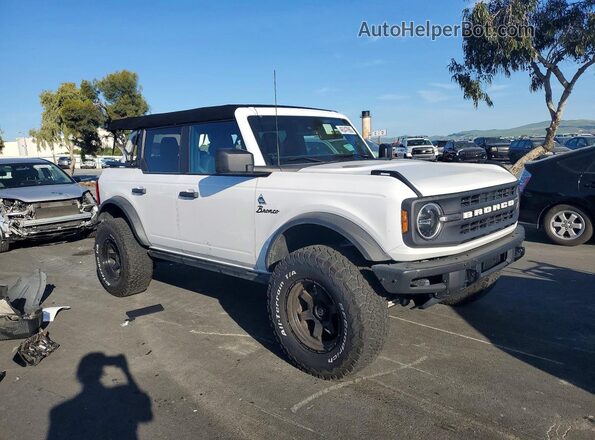 1FMEE5BP1PLB64201 2023 FORD BRONCO White Передня права чверть