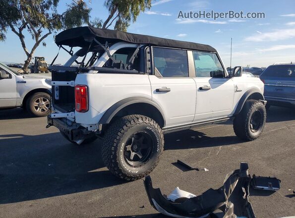 1FMEE5BP1PLB64201 2023 FORD BRONCO White Задня права чверть