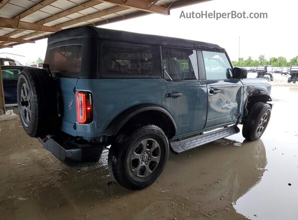 1FMEE5BP2PLC00154 2023 FORD BRONCO Синий Задняя правая четверть