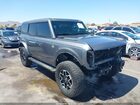 2021 Ford Bronco Outer Banks Gray vin: 1FMEE5BP3MLA67433