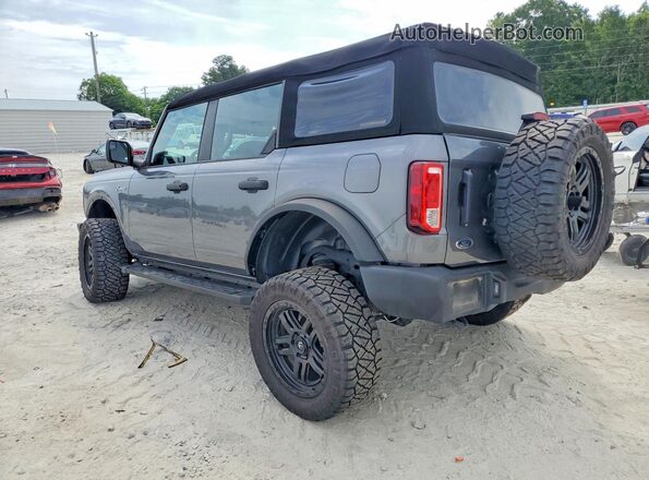 1FMEE5BP6PLA87244 2023 FORD BRONCO Серый Задняя левая четверть