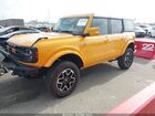 2022 Ford Bronco Outer Banks Желтый vin: 1FMEE5BP8NLB46565