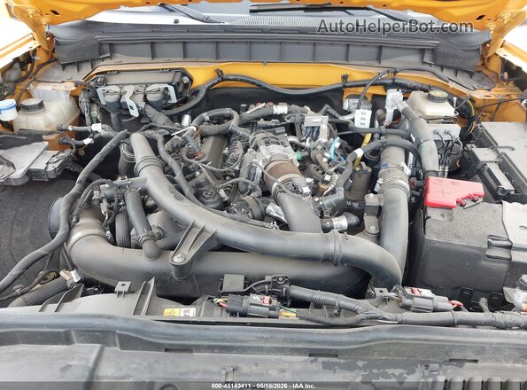 1FMEE5BP8NLB46565 2022 FORD BRONCO Желтый Вид сзади