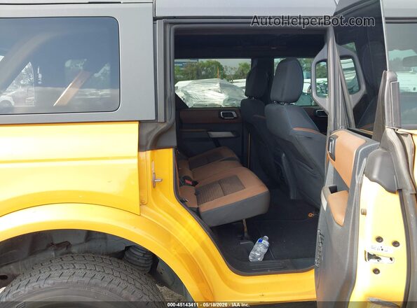 1FMEE5BP8NLB46565 2022 FORD BRONCO Желтый Вид наклейки с VIN-кодом