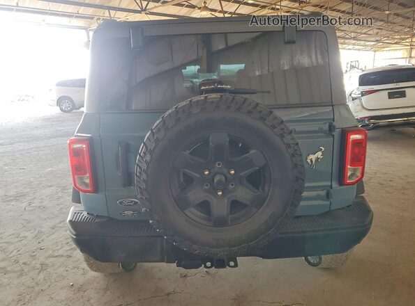1FMEE5BP9MLA80932 2021 FORD BRONCO Синий Вид сзади