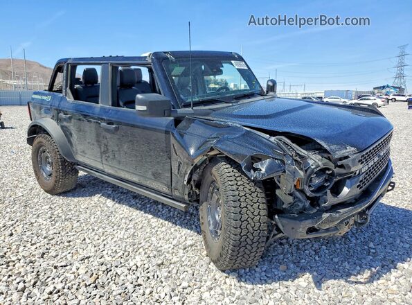 1FMEE5DH8MLB03770 2021 FORD BRONCO Черный Передняя правая четверть