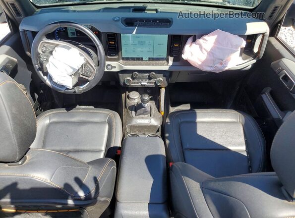 1FMEE5DH8MLB03770 2021 FORD BRONCO Черный Вид панели приборов