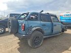 2022 Ford Bronco Base Blue vin: 1FMEE5DP1NLB33332