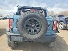 2022 Ford Bronco Base Blue vin: 1FMEE5DP1NLB33332