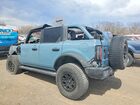 2022 Ford Bronco Base Blue vin: 1FMEE5DP1NLB33332
