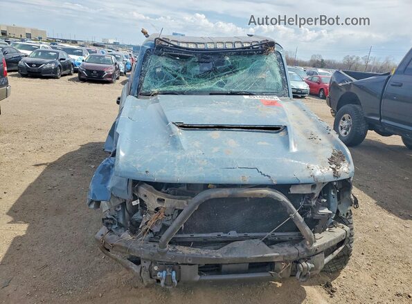 1FMEE5DP1NLB33332 2022 FORD BRONCO Blue წინა ხედი
