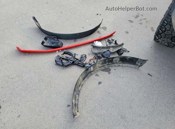 1FMEE5DP2NLA86375 2022 FORD BRONCO Red Widok komory silnika