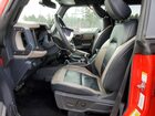2022 Ford Bronco Base Red vin: 1FMEE5DP2NLA86375