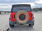 2022 Ford Bronco Base Red vin: 1FMEE5DP2NLA86375