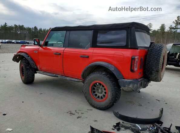 1FMEE5DP2NLA86375 2022 FORD BRONCO Red Tył lewy