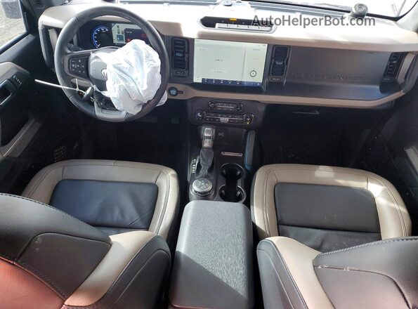 1FMEE5DP3PLB45386 2023 FORD BRONCO Угольный Вид панели приборов