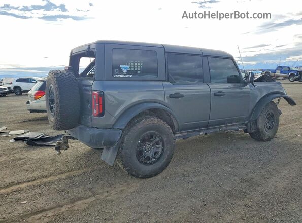 1FMEE5DP3PLB45386 2023 FORD BRONCO Угольный Задняя правая четверть