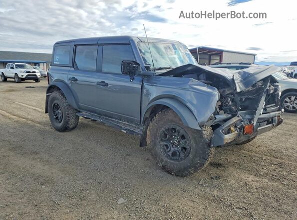1FMEE5DP3PLB45386 2023 FORD BRONCO Угольный Передняя правая четверть