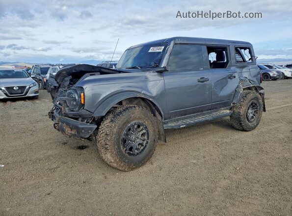 1FMEE5DP3PLB45386 2023 FORD BRONCO Угольный Передняя левая четверть
