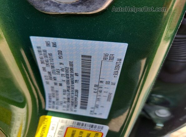 1FMEE5DP5PLB33269 2023 FORD BRONCO Green Vista interior de 360 grados