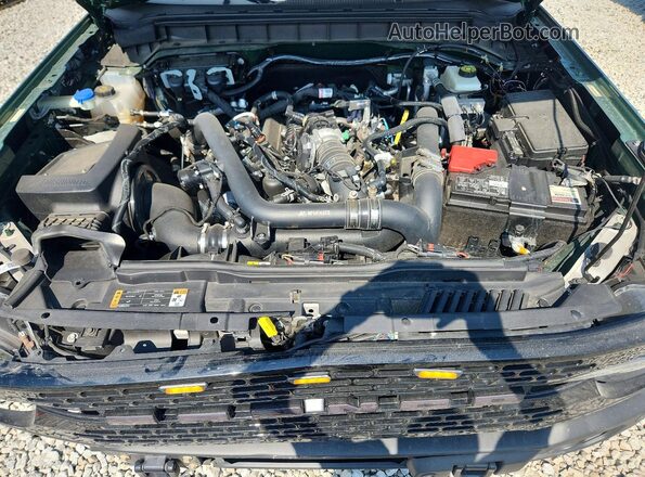 1FMEE5DP5PLB33269 2023 FORD BRONCO Green Vista del compartimento del motor