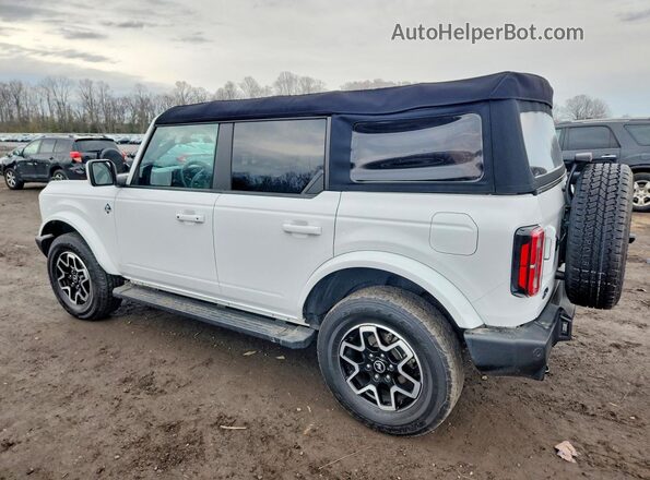 1FMEE5DP5PLB56003 2023 FORD BRONCO Белый Задняя левая четверть