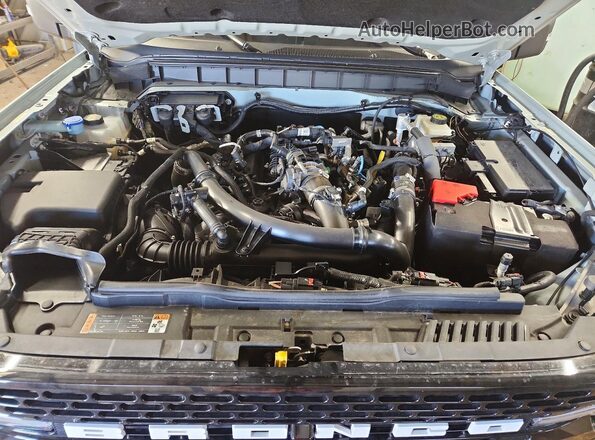 1FMEE5DP6NLA73533 2022 FORD BRONCO Серый Вид задней части салона