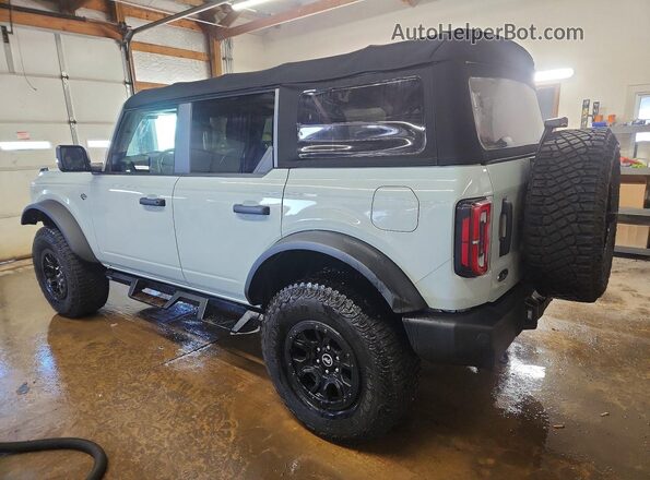 1FMEE5DP6NLA73533 2022 FORD BRONCO Серый Задняя левая четверть