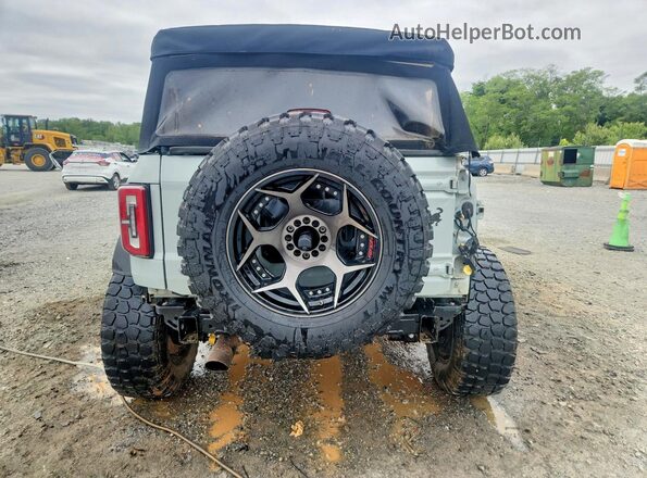 1FMEE5DP7MLA62507 2021 FORD BRONCO Бирюзовый Вид сзади
