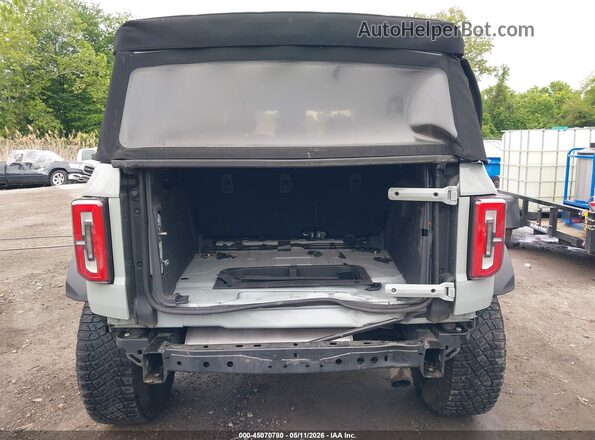 1FMEE5DP9MLA90194 2021 FORD BRONCO Gray Widok z przodu