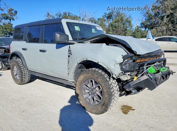 1FMEE5DP9PLB80515 2023 FORD BRONCO Gray Przód prawy