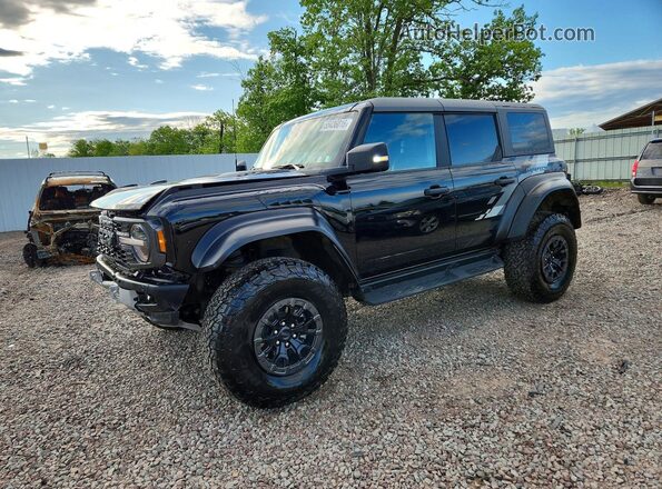 1FMEE5JR3PLB78054 2023 FORD BRONCO Черный Передняя левая четверть