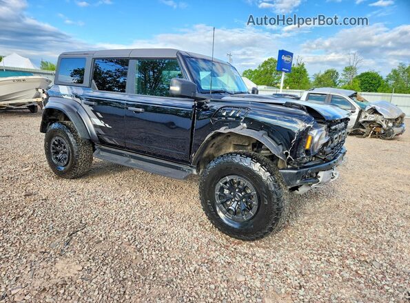 1FMEE5JR3PLB78054 2023 FORD BRONCO Черный Передняя правая четверть