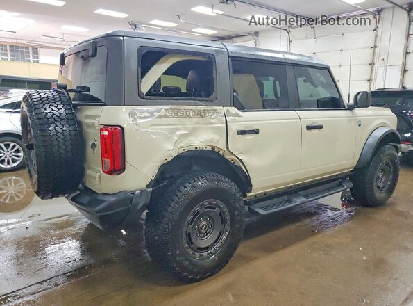1FMEE7BH4SLB15989 2025 FORD BRONCO Cream Trasero derecho