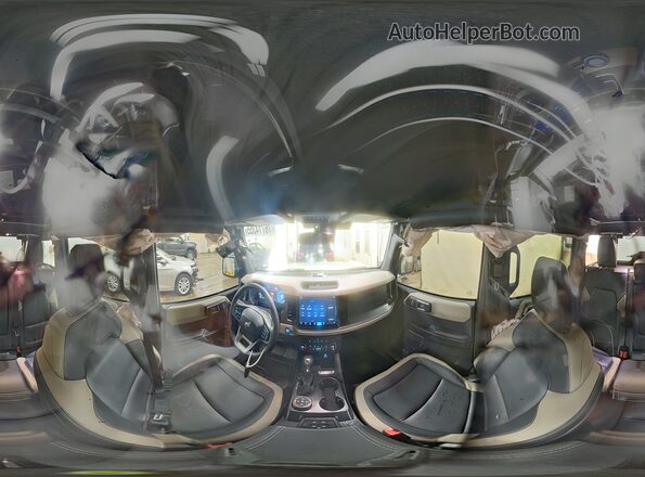 1FMEE7BH4SLB15989 2025 FORD BRONCO Cream Vista interior de 360 grados