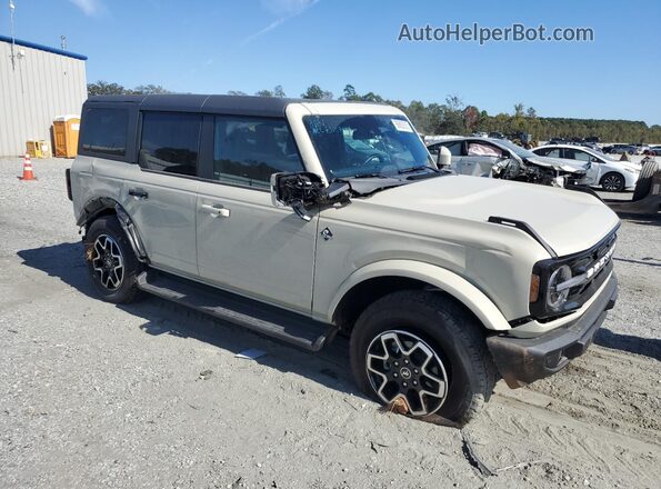 1FMEE8BP1SLA41329 2025 FORD BRONCO Желто-коричневый Передняя правая четверть
