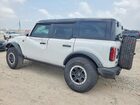 2025 Ford Bronco Badlands White vin: 1FMEE9BP0SLB27558