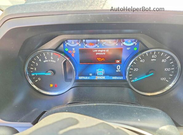 1FMJK1HT1NEA54898 2022 FORD EXPEDITION Charcoal Instrument cluster view
