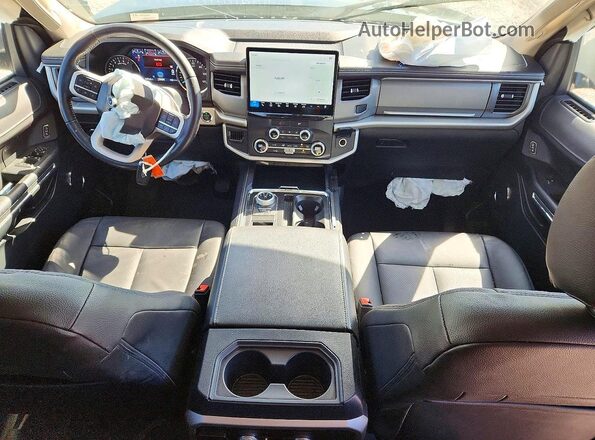 1FMJK1HT1NEA54898 2022 FORD EXPEDITION Charcoal Dashboard view