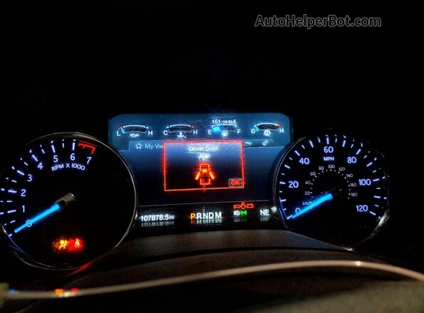 1FMJK1HT3JEA44092 2018 FORD EXPEDITION Черный Вид щитка приборов