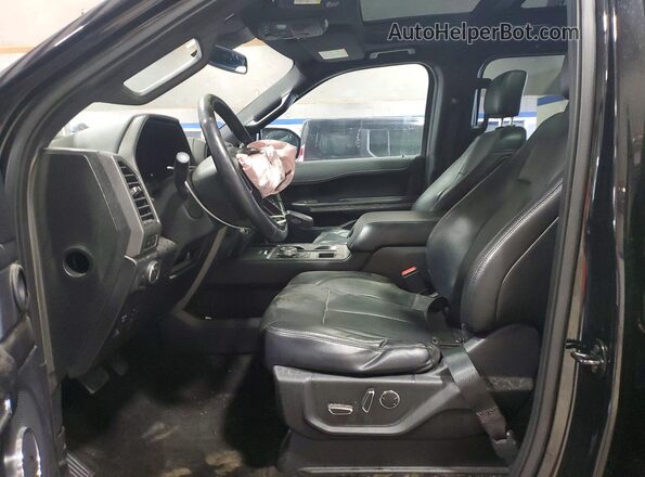 1FMJK1HT3JEA44092 2018 FORD EXPEDITION Черный Вид салона спереди
