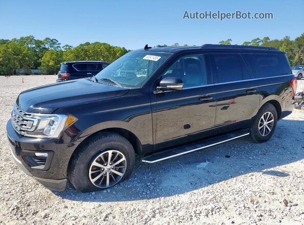 1FMJK1HT4LEA04185 2020 FORD EXPEDITION Black წინა მარცხენა ხედი სამი მეოთხედიდან
