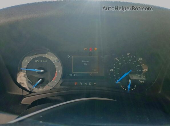 1FMJK1HT6HEA57770 2017 FORD EXPEDITION White Widok zestawu wskaźników