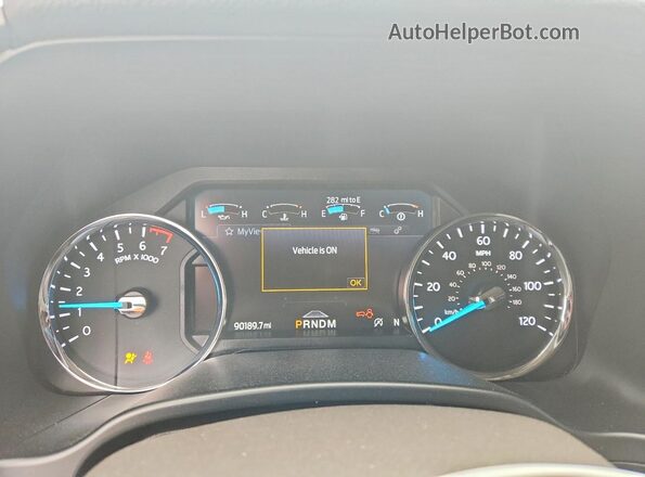 1FMJK1HT9MEA20593 2021 FORD EXPEDITION White Widok zestawu wskaźników