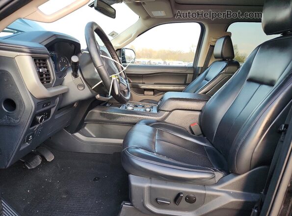 1FMJK1J81REA08063 2024 FORD EXPEDITION Черный Вид салона спереди