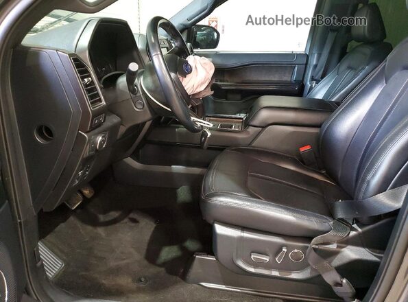 1FMJK1KT3MEA31050 2021 FORD EXPEDITION Gray Widok wnętrza z przodu